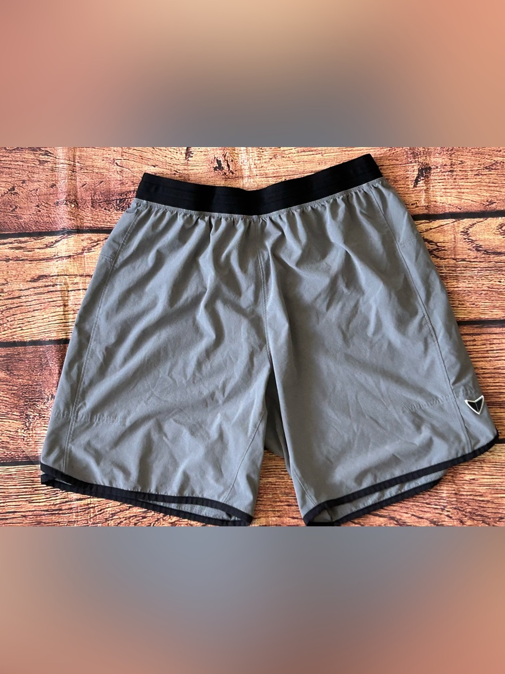 KORSA MEN’S OVERDRIVE 8” SHORT ZIPPERED BACK POCKET GREY SIZE Large